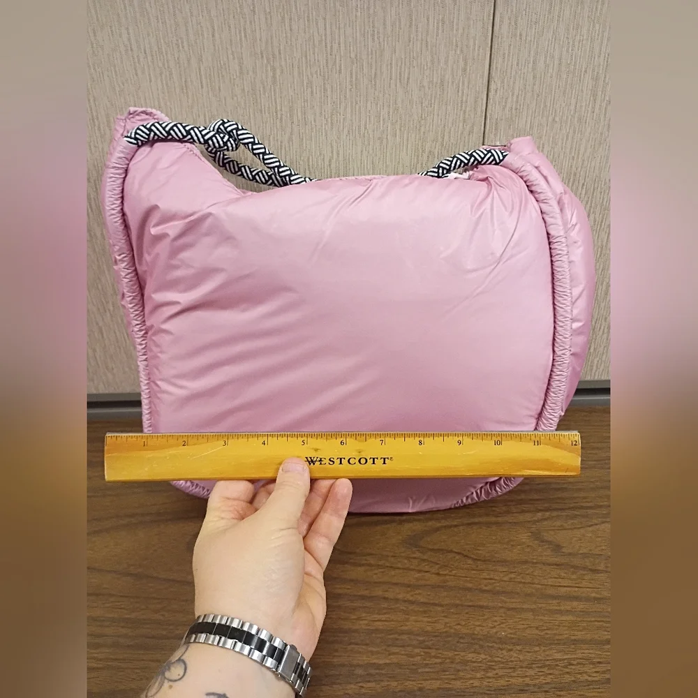 NWT Wildfox Puffer Pink Crossbody Purse Bag - Picture 2 of 10
